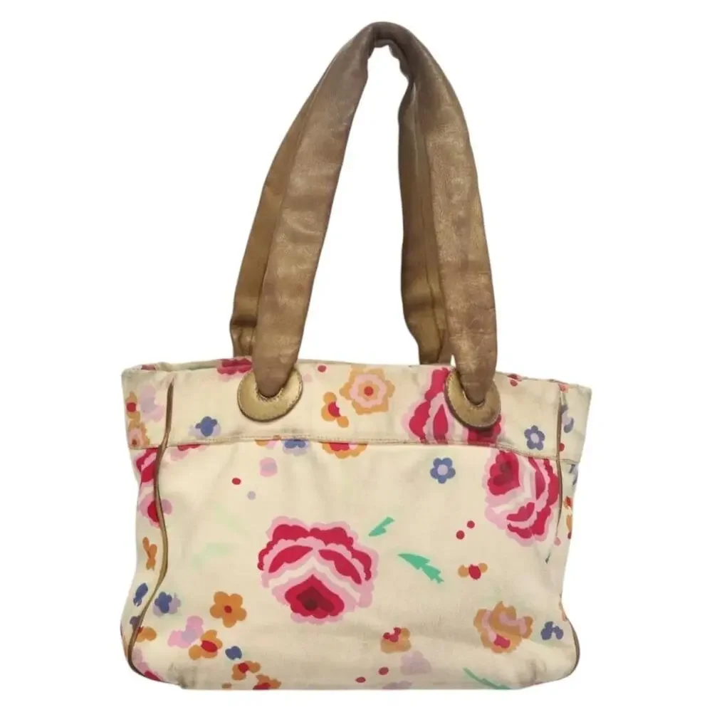 Chanel Canvas Tote Bag White